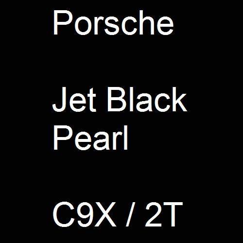 Porsche, Jet Black Pearl, C9X / 2T.